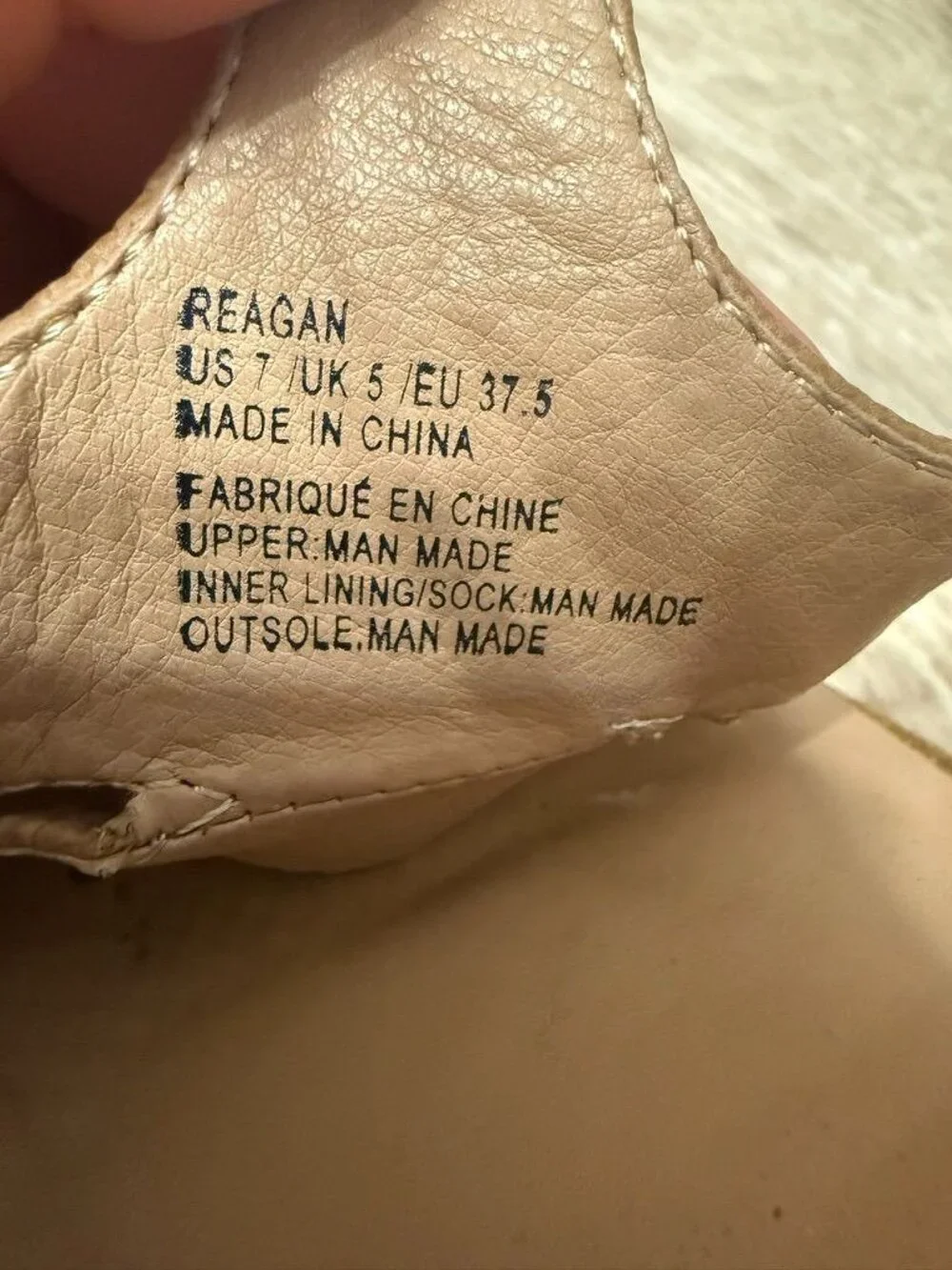 Shoedazzle Reagan Cork Wedge Sandals With Gold Studs Tan Size 7
